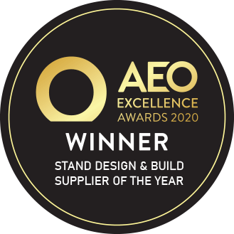 AEO Excellence Award 2020 - Stand Design & Build Supplier Of The Year
